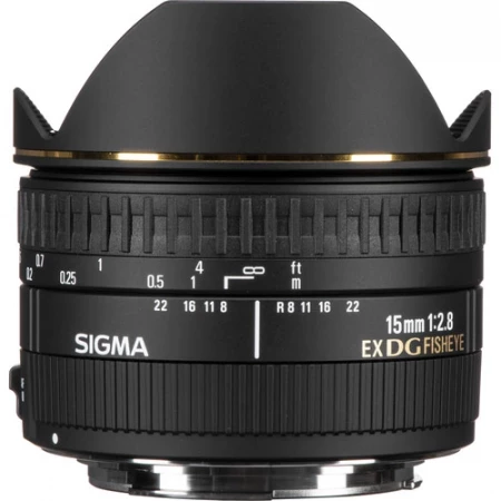 Jual Sigma 15mm f2.8 EX DG Diagonal Fisheye Lens for Nikon F Harga 